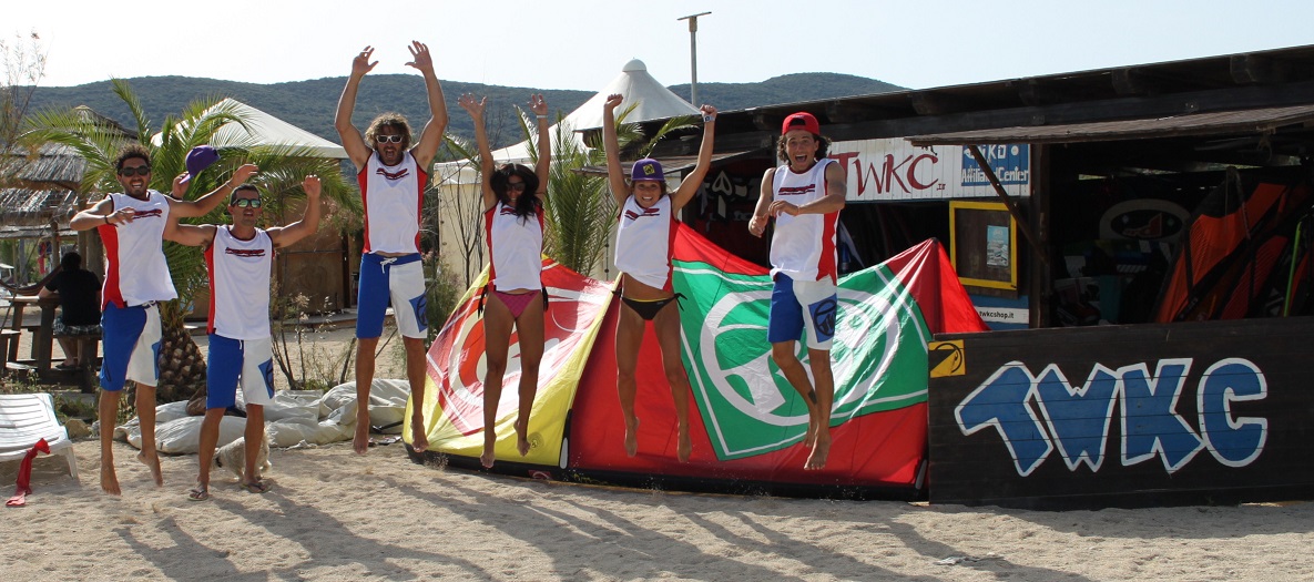 talamone windsurf kitesurf center staff